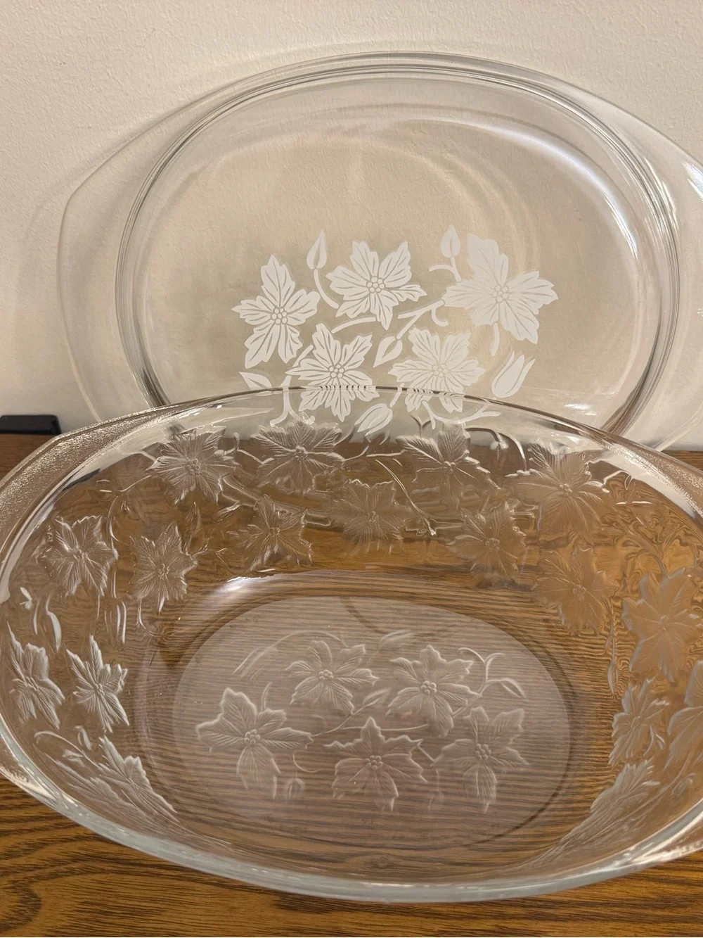 Vintage Princess House Fantasia 3 Qt Oval Covered Casserole Dish